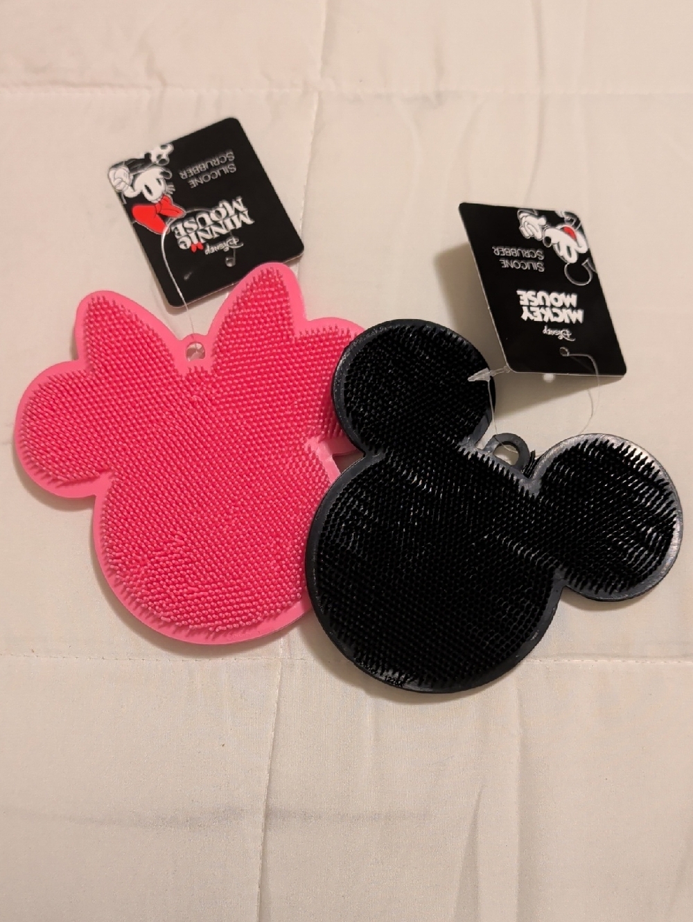 Disney Mickey And Minnie Mouse Dish Scrubbers